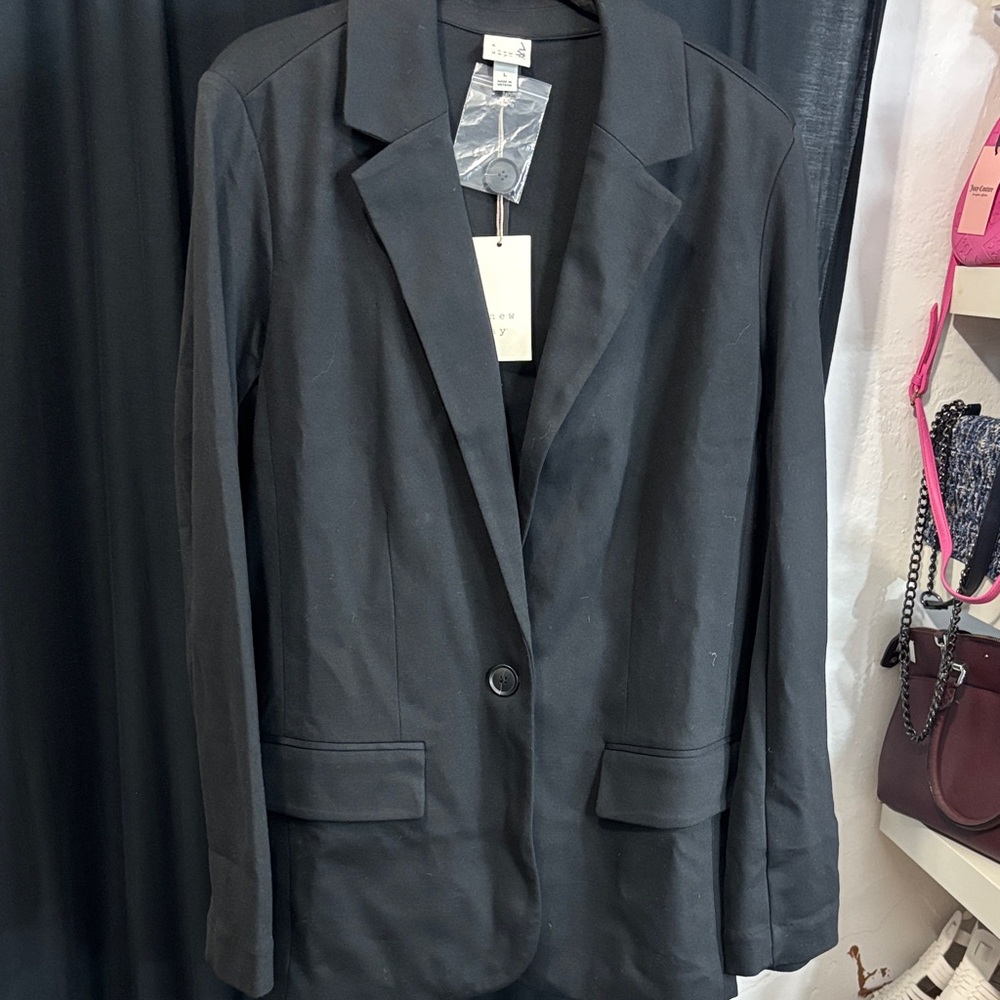a new day Women's Classic Black Blazer
